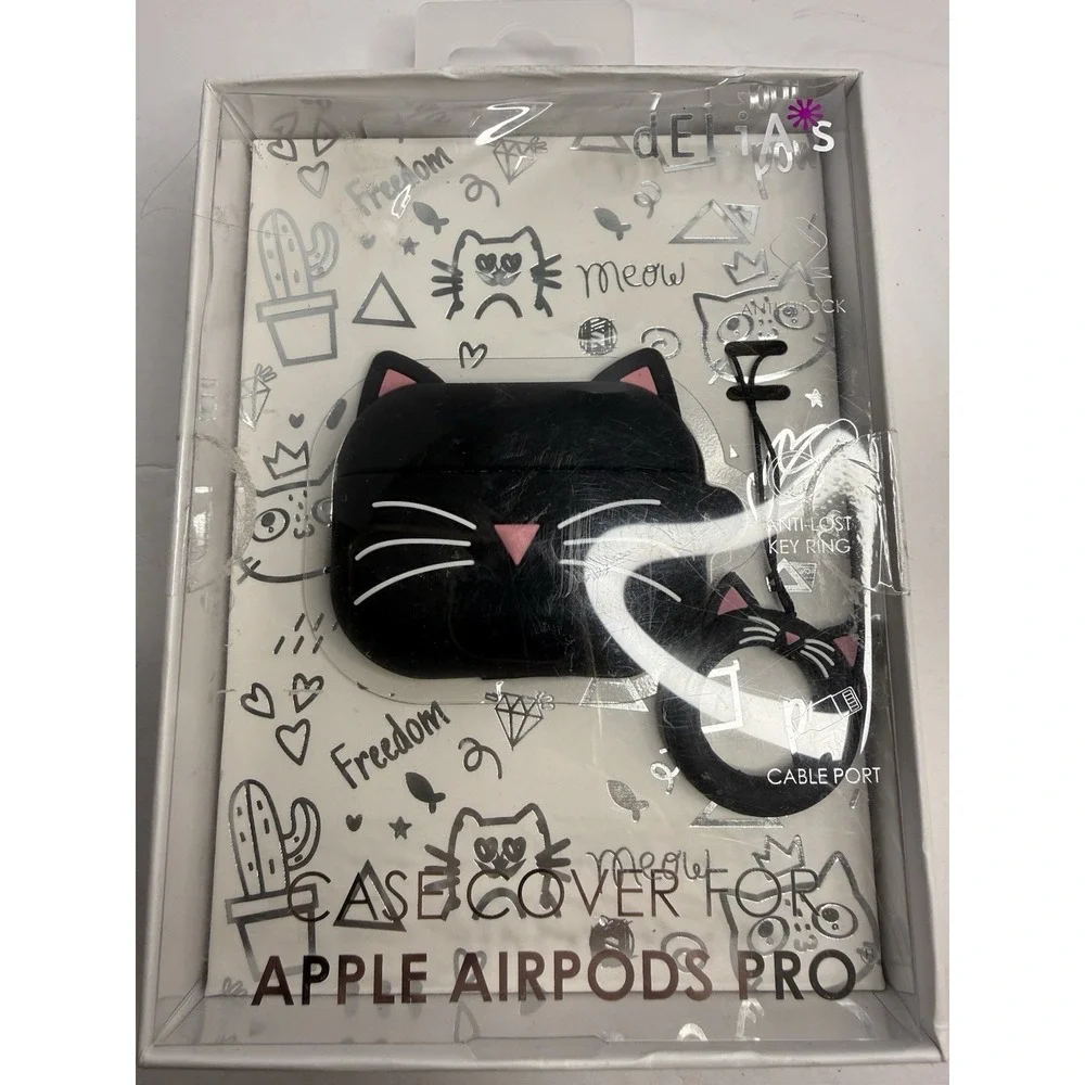 Black Cat Silicone Case Cover For Apple iPod Pro– Fits Gen 1 – New in Box